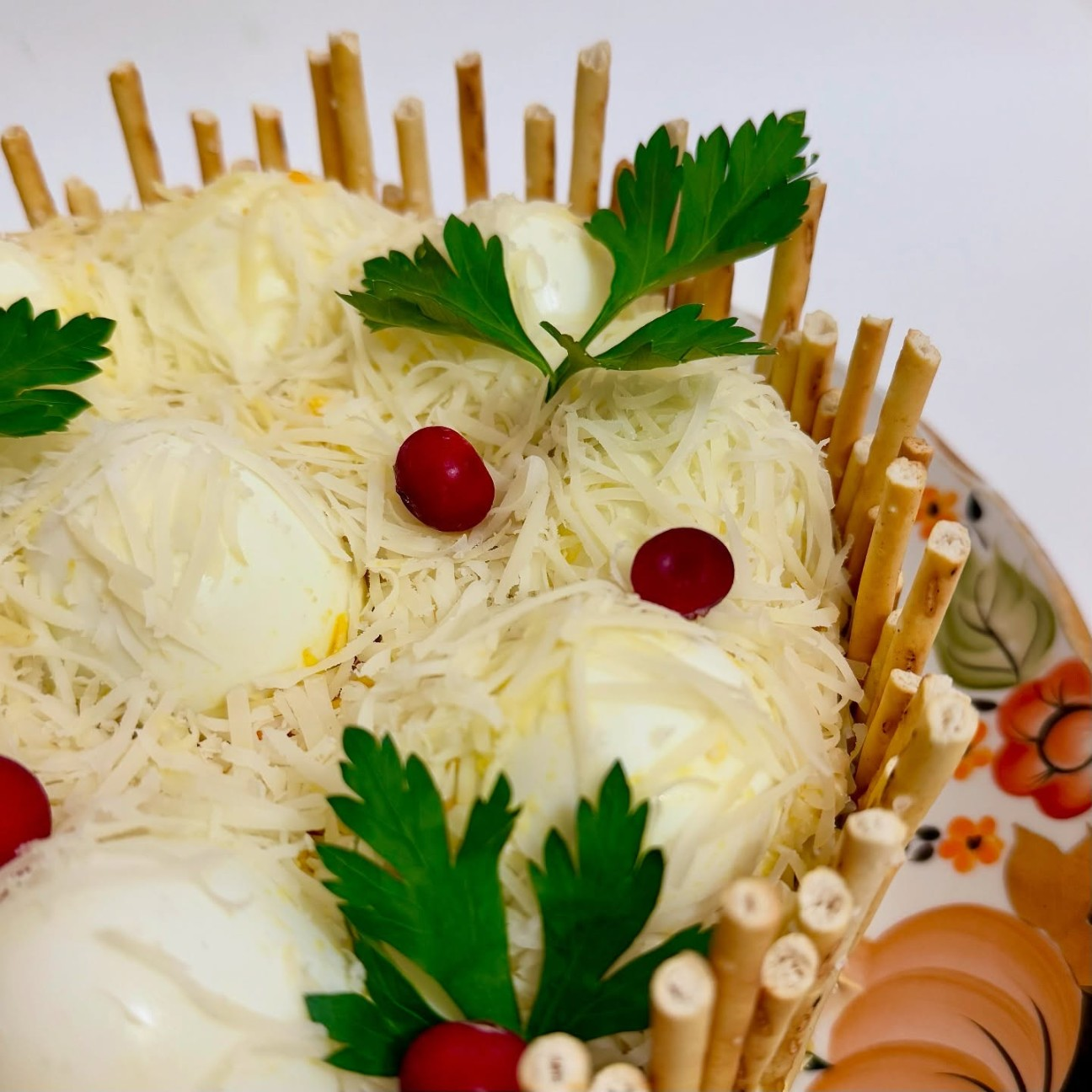 Торт - салат «Сугробы» фото 2